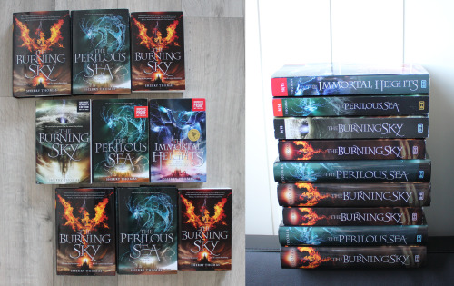 My collection of books by Sherry Thomas. &lt;3 These books are AMAZING. I love Titus so much. Si