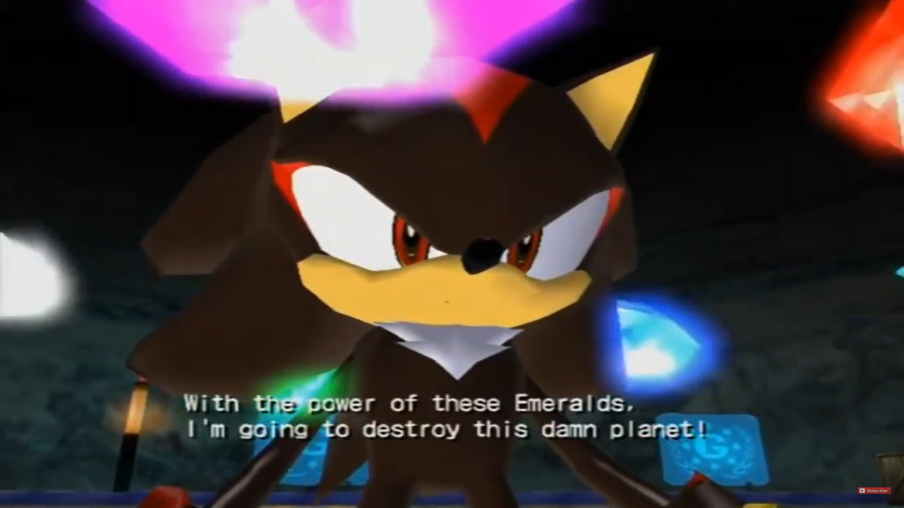 18 years later Shadow the Hedgehog remains the series' guiltiest