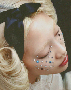 stopdropandvogue:  Soo Joo in “Secret of Snow White” for Dazed &amp; Confused Korea May 2012 photographed by Suk-mu Yun 