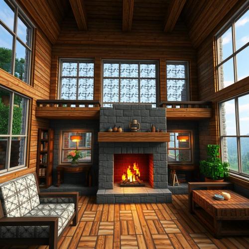 I Created Some Pictures About Minecraft Real Life.