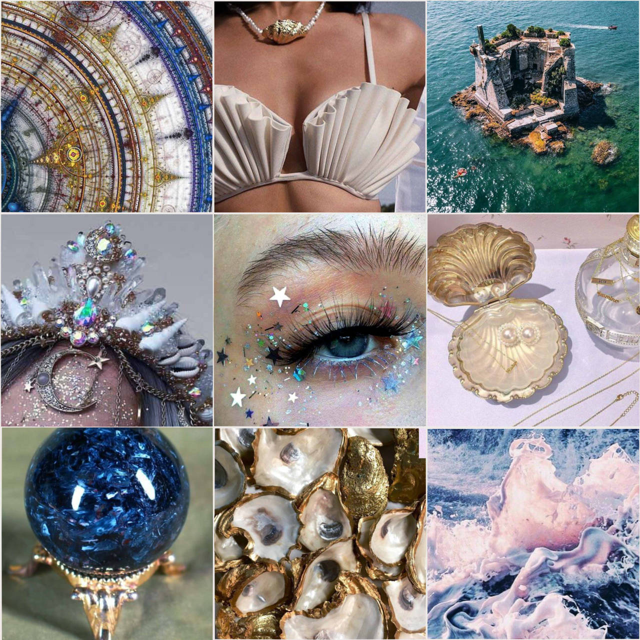 multifandom moodboards — The Planets as Goddesses ~Neptune~