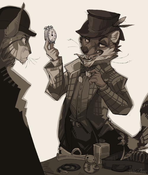 dr-felici:  And the last commission done, for Skunkbomb :) 