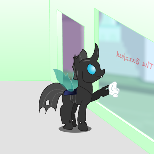 adurot:  ask-four-inept-guardponies:  Icecream! Now!  Eeeeeeeeewwwww, bug on the windshield. Those are a pain to clean off.  XD Oh Puffay~