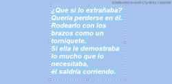 smile-more-and-cry-less:  Eleanor:   Lo que más duele, es saber que él sabe cómo me siento, y aún así no haga nada. 