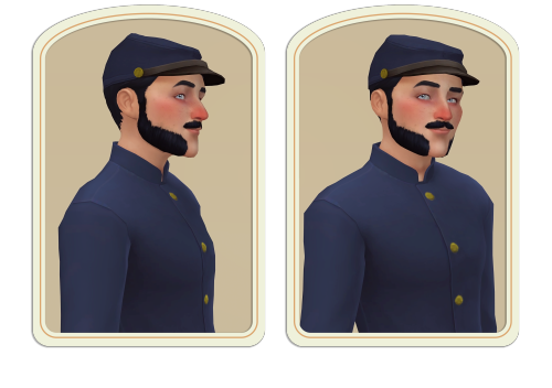 Pvt. Joseph Townsend, New York Regiment by AlbumenPlumbob Studios (1863)A frankenmesh of two Strange