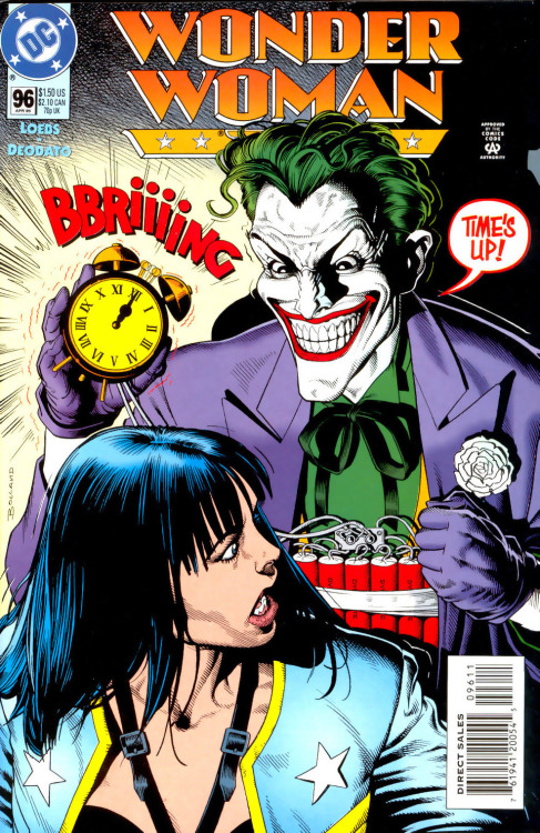comicbookcovers:  Wonder Woman #96, April 1995, cover by Brian Bolland 