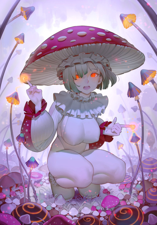 timbougami: Mushroom MagicProcess video, csp file etc. in my next reward pack (”D”) on P