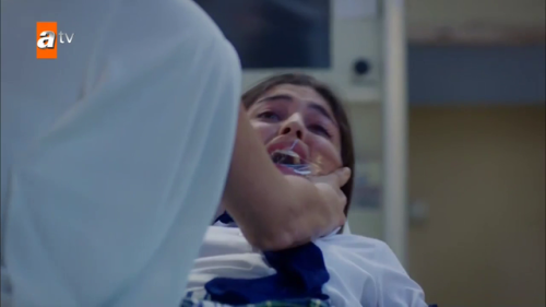 demoisellesendetresse:Biran Damla Yilmaz in the Turkish TV Serie Kirgin Cireglez, 1st part
