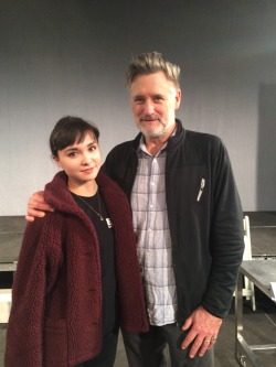 ryloism:  Yesterday, I was working an event and in a bizarre twist, met actor Bill Pullman. He starred in Lost Highway, directed by another one of my heroes, David Lynch (though I was too shy to ask about it). Part of his left iris has a green stripe