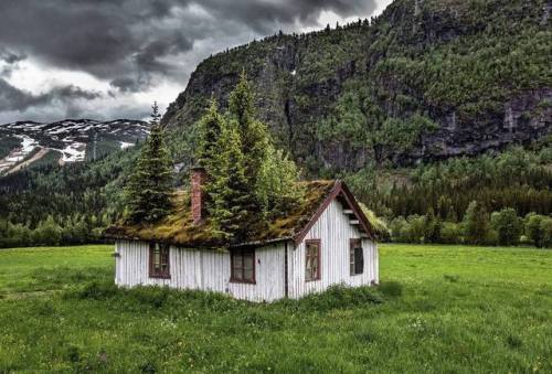 welcometoyouredoom: Abandoned cabin in Hemsedale, Norway Photo by Ethan Kahn