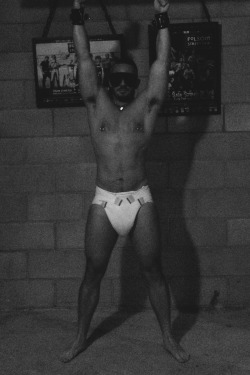 Muscleboysd:  Blindfolded And Padded, Sir Locked Me In The Dungeon For Hours While