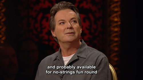 "...and probably available for no-strings fun round..."