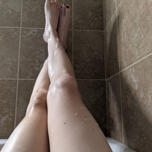After a long week, it’s nice to relax in the tub for a little while and have nice smooth legs 