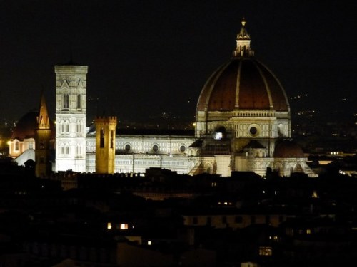 Bei Nacht / At night by ursula.valtiner (Explore) Die Kathedrale Santa Maria del Fiore und der Glock