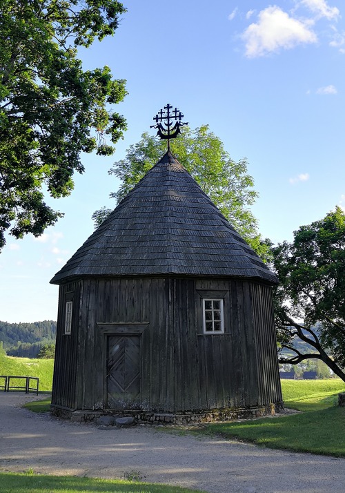 Kernaves chapel (Kernavės koplyčia). Lithuania