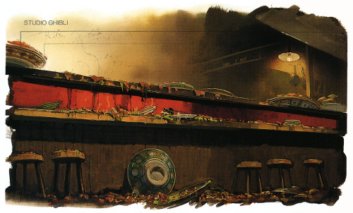 scenograph:   The Art of Spirited Away (2001