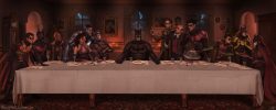 The Last Supper At Wayne Manor By Forrestimel