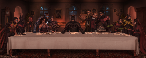 Porn The Last Supper at Wayne Manor by ForrestImel photos