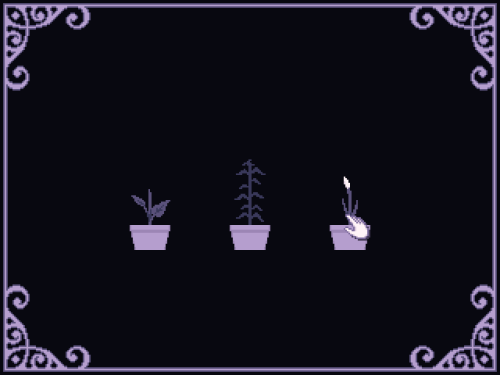 clockworkprincedev: - Lavender - Made for the Pixel Horror Jam 2016. An alternate take on the classi