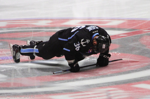 theamericanhockeyleague: Rich Clune (by the_mel)