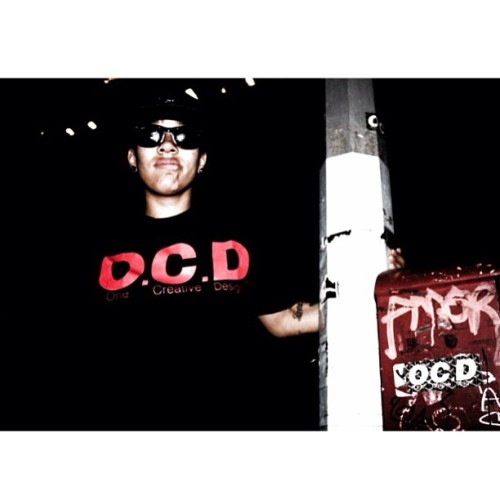 Big Ups To Our Homie From Waaay back, @itstylerr In our Vintage Black & Red Spellout..
