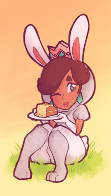 Alittlecasshern:i Mean I’ve Always Wanted To Draw One Of My Characters In A Bunny