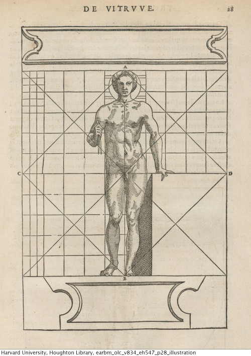 Vitruvius Pollio. Architecture : ou Art de bien bastir, 1547.OLC.V834.Eh547Houghton Library, Harvard