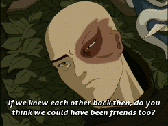 wdya:avatar’s most powerful scenes → the blue spirit“Do you think we could have been friends t
