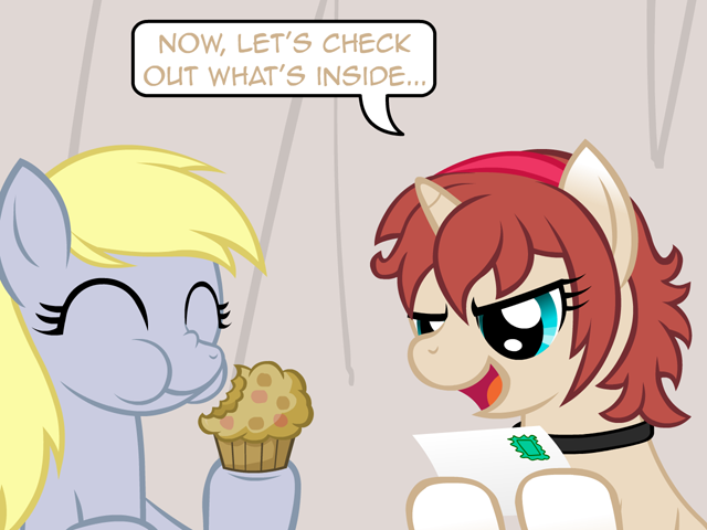 nopony-ask-mclovin:  What is the content of the letter? a - love letterb - anon haterc
