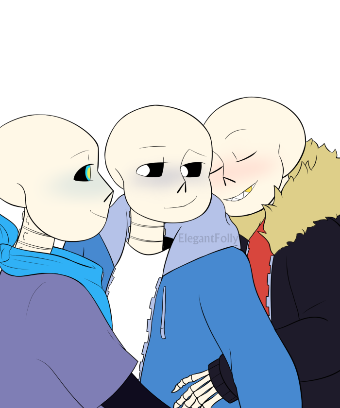 CuddlyQuiche on X: Reader's cuddling time with Sans! Dedicated to