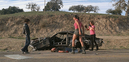 jakegyllonhaal: ”Fuck that shit. Let’s kill this bastard.” Death Proof (2007) dir. Quentin Tarantino
