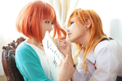 momoiiro:  Candid moments of Haruka X Uta-no ouji-sama-tachi!