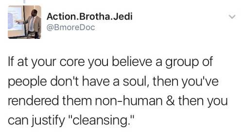 alwaysbewoke: if you refuse to open your eyes to how christianity has been perverted and used to enslave the minds, bodies and souls of black people and empower white supremacy, you’re are either still mentally enslaved or you are doing the enslaving.