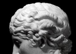 didoofcarthage: Details from a marble portrait