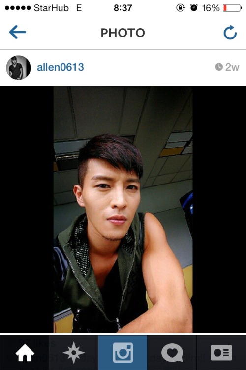 famemonsteratsg: Leslie Kee recently shot him… If. Am not wrong he is a Taiwanese model turn SG actor? Normal face but something about him attracts me.. Original post by http://famemonsteratsg.tumblr.com  Allen Chen