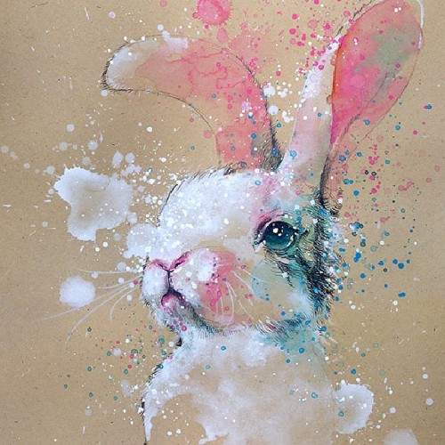 &ldquo;Watercolor art of a Rabbit, TilenTi&rdquo; on /r/Art http://ift.tt/1EtsBW7