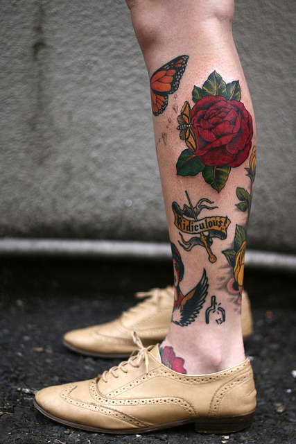  Legs tattoo  adult photos