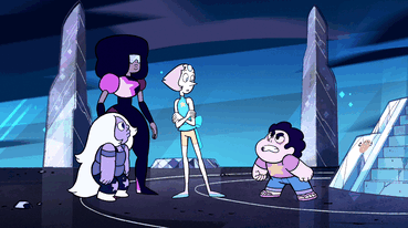 A continuation of my further continuation of my gifset series on Pearl’s animated speaking and gesticulating. One of my favorite aspects of her character is how active she is while talking, its a pretty consistent character trait so there’s