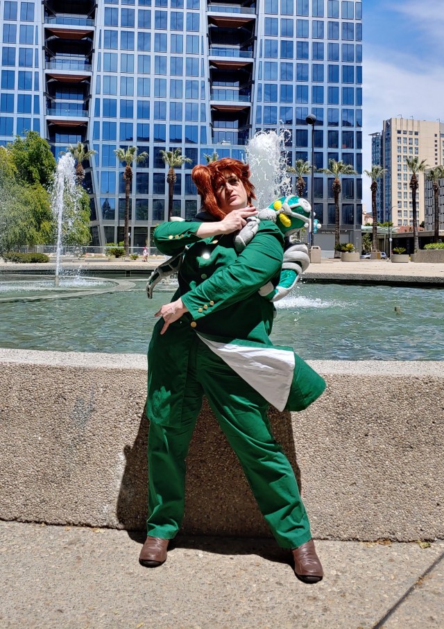 Emerald Splash!
📸 Self photography
I don't think I'll get enough of JoJo posing. (Just wait until I make more JoJo) And the 