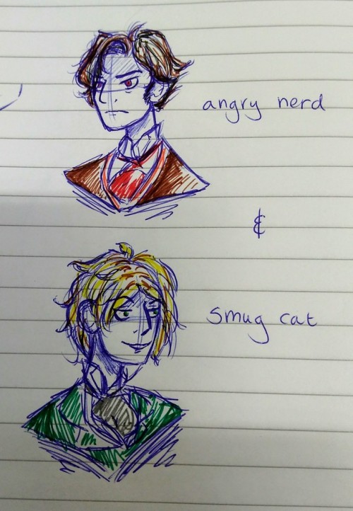 The Strange Case of Angry Nerd and Smug CatTGS designs by @arythusa