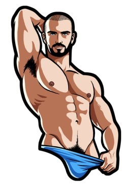 gay-erotic-art:  speedobomb:  Speedo logo  Speedobomb   *Today I am doing my first series which salutes a piece of clothing, as a way of celebrating Labor Day Weekend and saying goodbye to summer,  “The  Art of the Speedo”. Personally I don’t