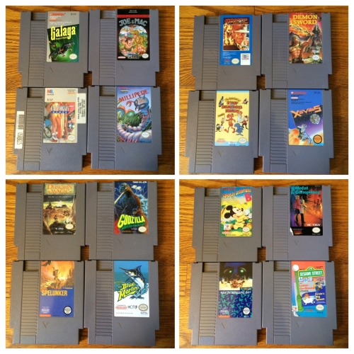 NES collection as of June 2015 :’>
