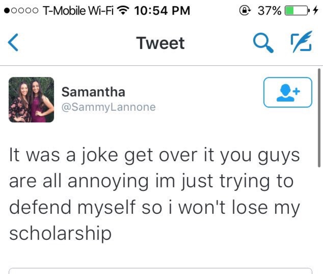 blackwolf25:  chrissongzzz:  “It was a joke”  Uh-huh…  They can&rsquo;t
