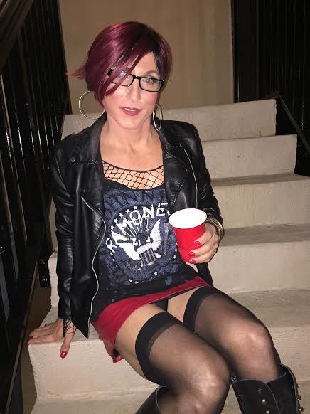crossdressingtips:  The Infamous After Party Crotch Shot Collection Starring Adriana Moretti 