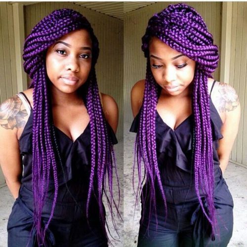 Thick african american braid hairstyles