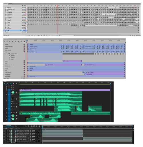 making-of: animation / coloring / sound / compositing