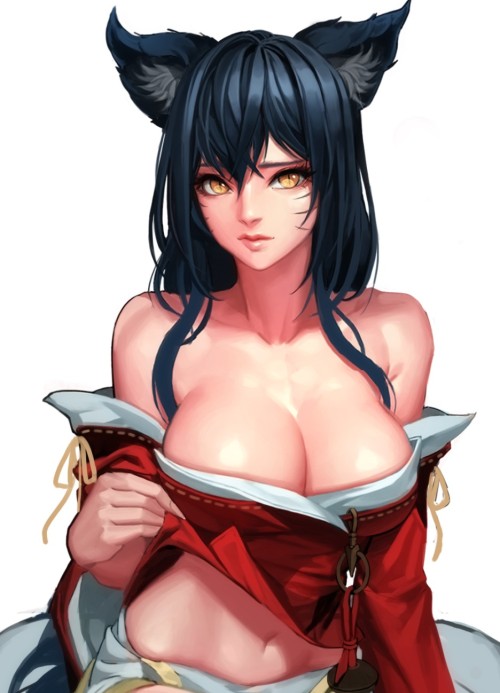 Porn photo league-of-legends-sexy-girls:  Ahri