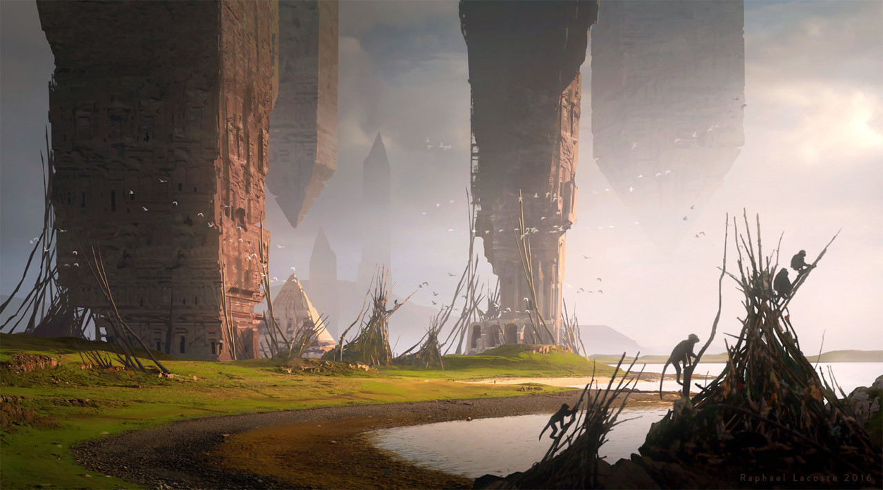 noisy-pics:  Artworks by  Raphael Lacoste  http://raphaellacoste.bigcartel.com/ 