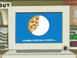 #DownloadingPizza Esto es tal vez lo que