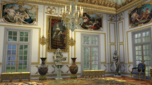 New “Royal Versailles Paneling Set For TS4″ up for download @ Regal Sims